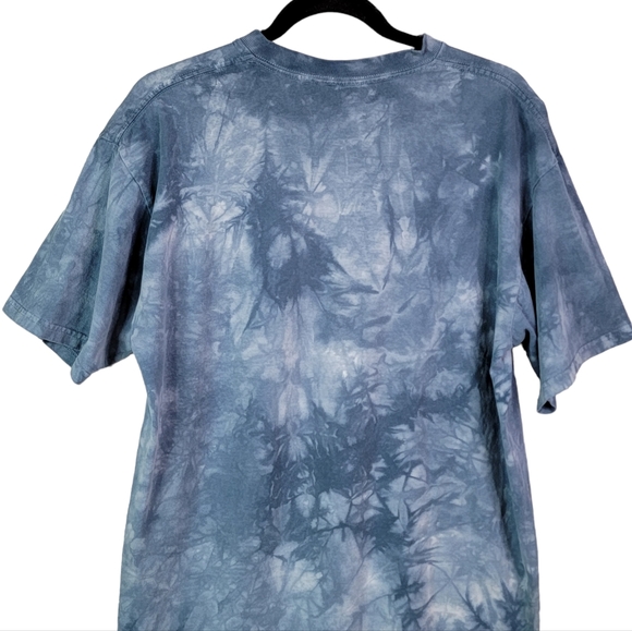 The Mountain Kitten Kitty Overalls Vintage Y2K Tie Dye Graphic Tee Men's Size L - Picture 9 of 16